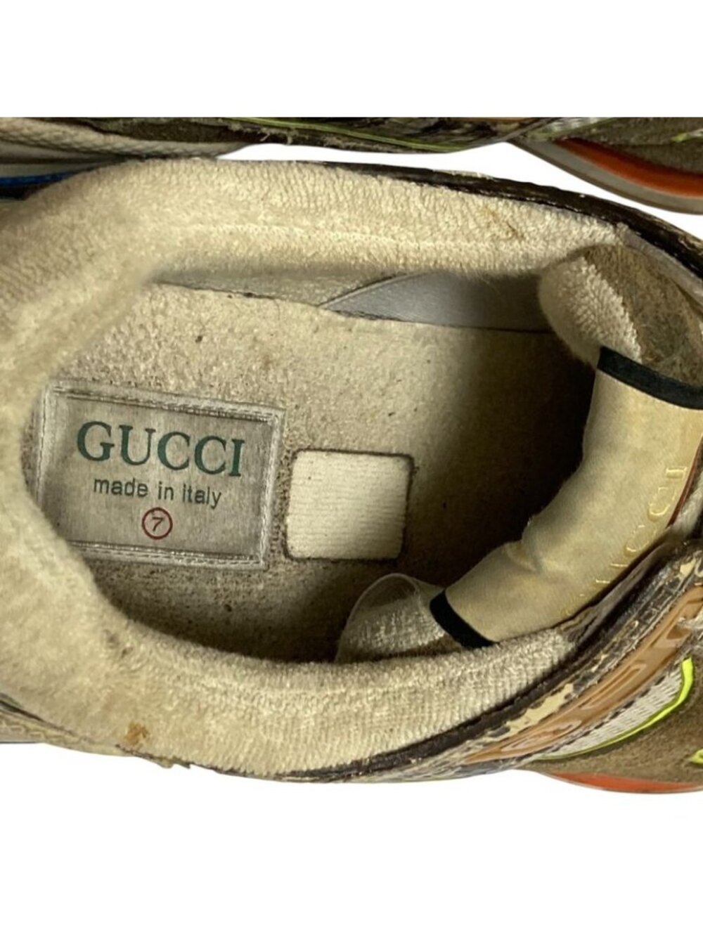 Gucci Ultra Space Sneakers 7 Brown - Picture 15 of 15